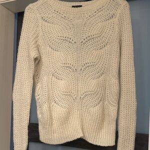 Cream Knit Women's Sweater
